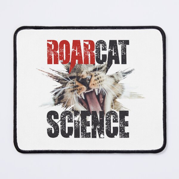 Item preview, It's Roarcat Science. Mad Science Cat - Roaring Kitty designed and sold by We-thePixels.