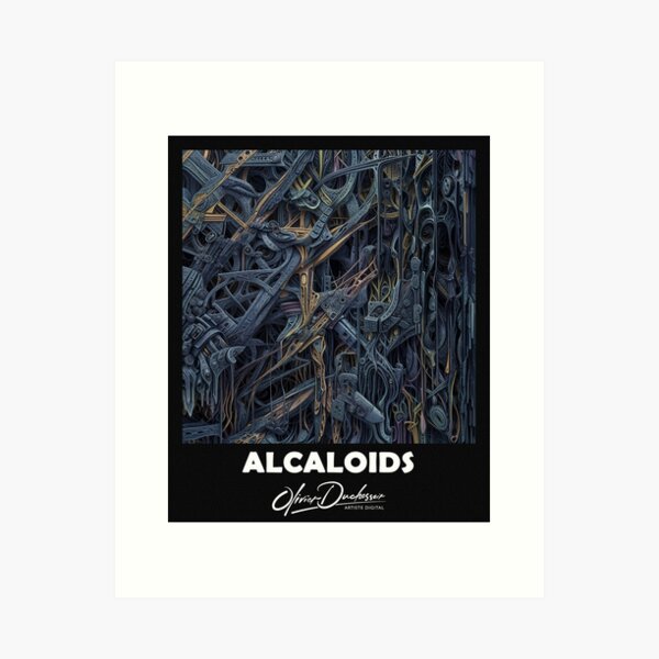 Aperçu de l'œuvre Alcaloids 111 créée et vendue par olivier duchossoir.