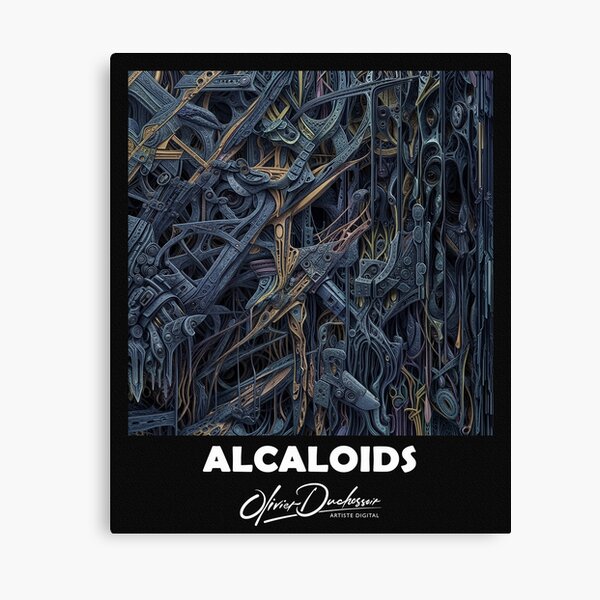 Aperçu de l'œuvre Alcaloids 111 créée et vendue par olivier duchossoir.