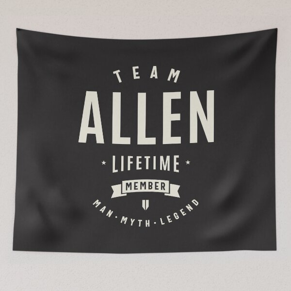 Item preview, Team Allen Lifetime Member Funny Name Allen designed and sold by cidolopez.
