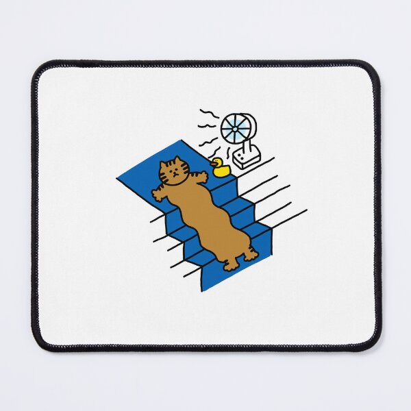 Item preview, a melting Cat and a Duck designed and sold by superbaechoo.