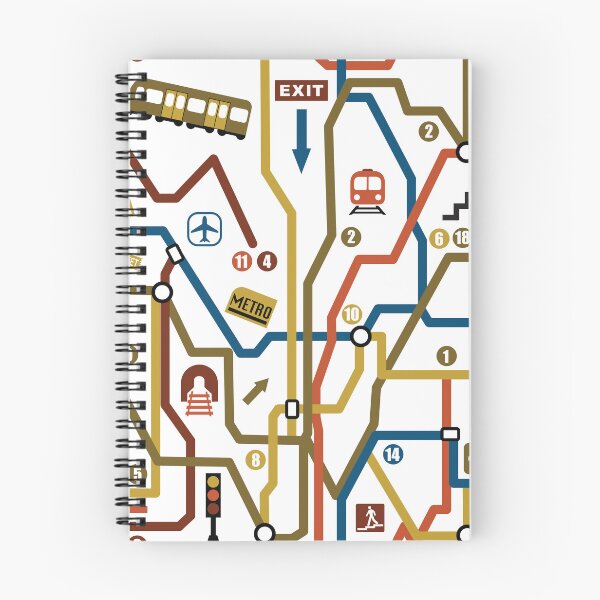 Item preview, Subway Map designed and sold by VintageStyle.