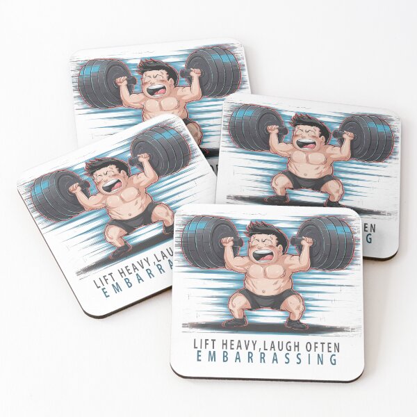 Item preview, Lift heavy, laugh often male gym embarrassing  designed and sold by RAZ1995.