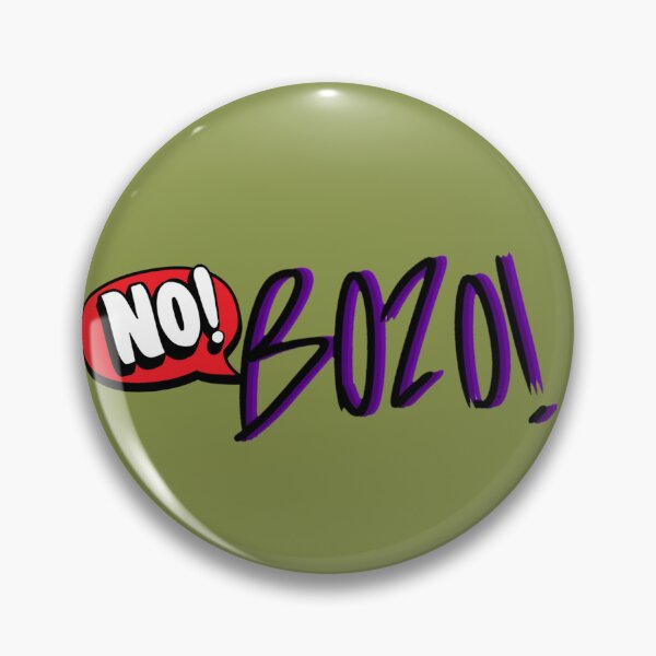 Item preview, "No Bozos: Express Your Unique Style with Bold Statements" designed and sold by Gendy77.