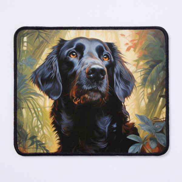 Item preview, Flat-coated Retriever designed and sold by PetsArt.