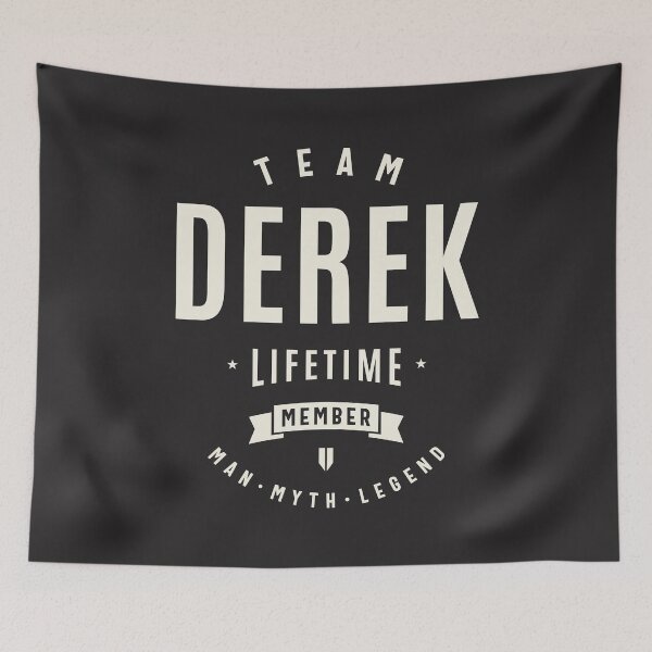 Item preview, Team Derek Lifetime Member Funny Name Derek designed and sold by cidolopez.