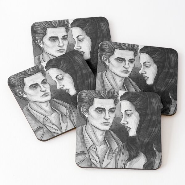 Item preview, bella and edward from twilight designed and sold by BlackOrchidArt.