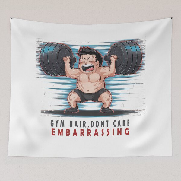 Item preview, Lift heavy, laugh often male gym embarrassing  designed and sold by RAZ1995.