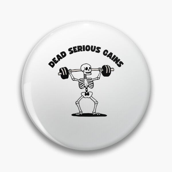 Artikelvorschau, Dead Serious Gains entworfen und verkauft von Amzg-Designs.