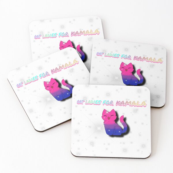 Aperçu de l'œuvre dames chat pour kamala créée et vendue par ShirtArtisto.