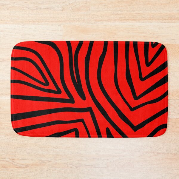 Artikelvorschau, Rotes Zebra, Streifen entworfen und verkauft von Sartoris Art.