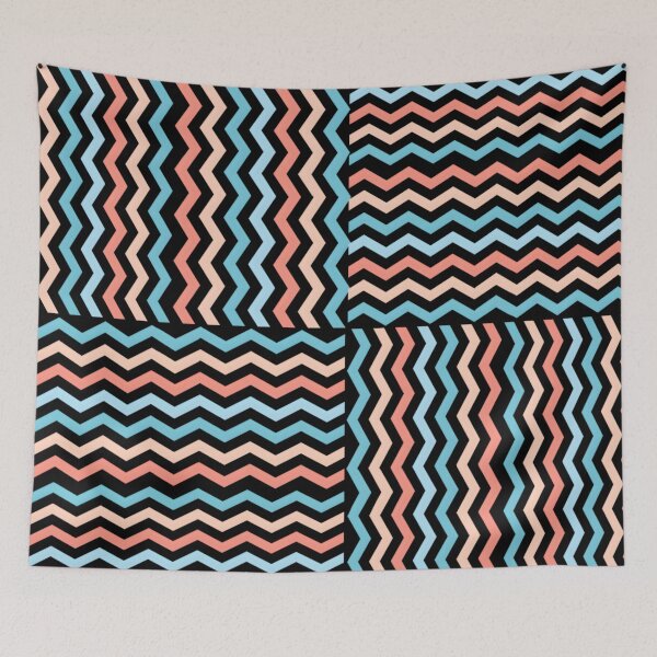 Item preview, Bold Zigzag Seamless Pattern - Vibrant Geometric Design for Apparel & Decor designed and sold by Luxuriously.