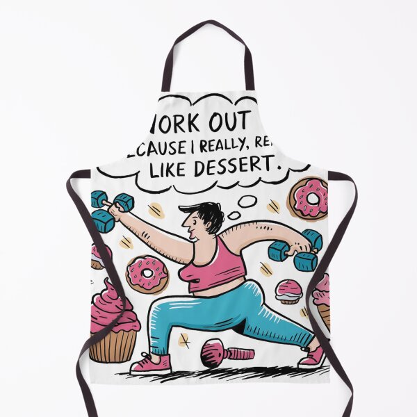 Item preview, I work out because I really like desert designed and sold by RAZ1995.