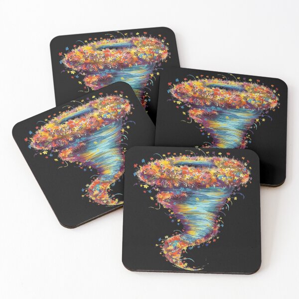 Item preview, Wild flowers tornado designed and sold by JAGA-ALIME.