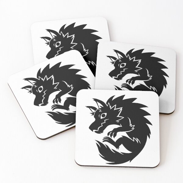Item preview, Lycan Sticker (black ver.) designed and sold by lucaeyre.