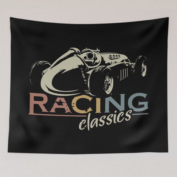 Item preview, Retro Racing V8 Vintage Car Symbol Illustration Classic designed and sold by AndreMi.