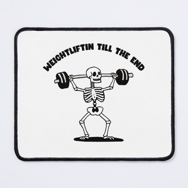 Item preview, Weightlifting until the end designed and sold by Amzg-Designs.