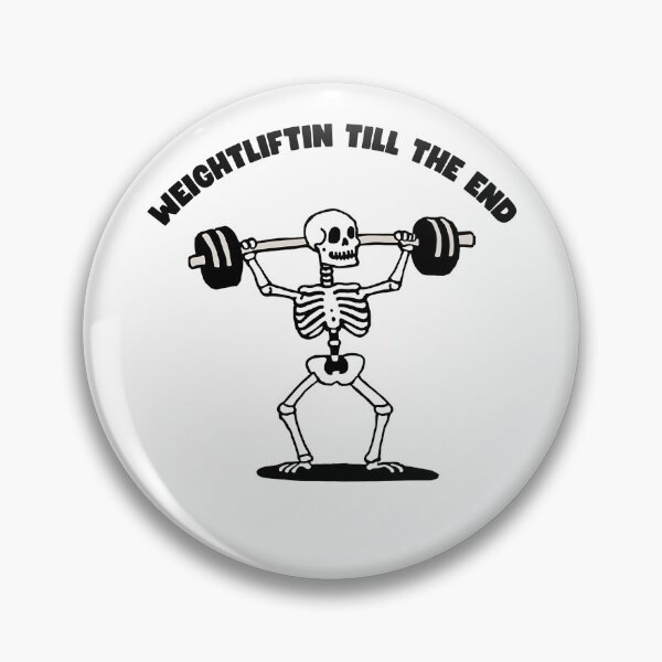 Item preview, Weightlifting until the end designed and sold by Amzg-Designs.