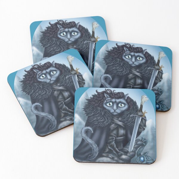 Item preview, Jon Snow Cat designed and sold by geekypet.