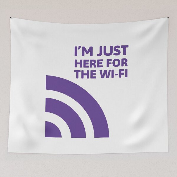 Item preview, I’m Just Here for the Wi-Fi designed and sold by musthavewords.