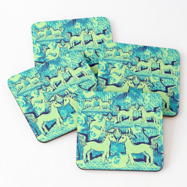 Item preview, Unicorns and roses designed and sold by LynseysArtShop.