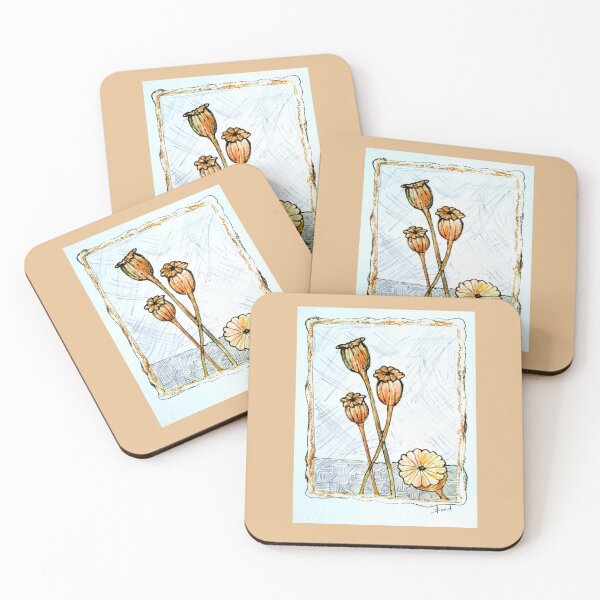 Item preview, Poppy Seedheads designed and sold by Bondillero.