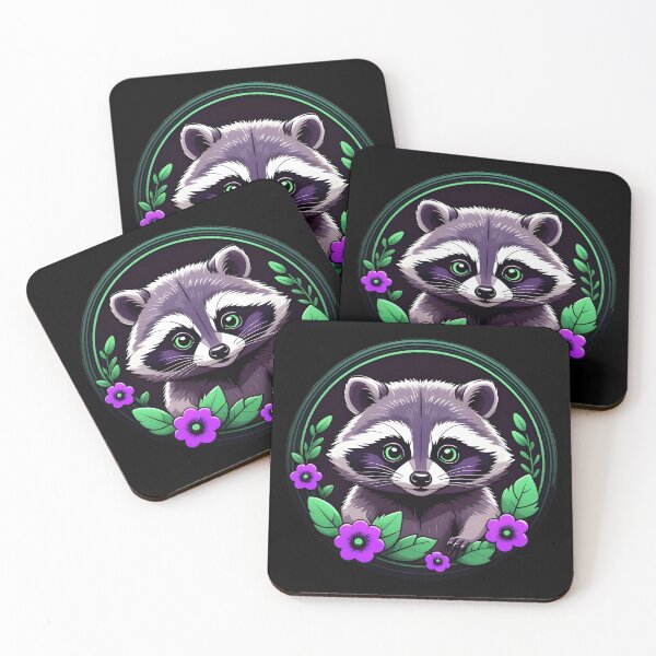 Item preview, Intense Raccoon stares you down designed and sold by RedStacks.