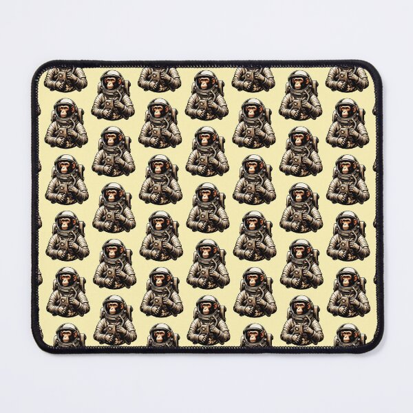 Item preview, Vintage Astronaut Monkey In Space for Astronaut Monkey Lover -  designed and sold by PurpleLoveStore.