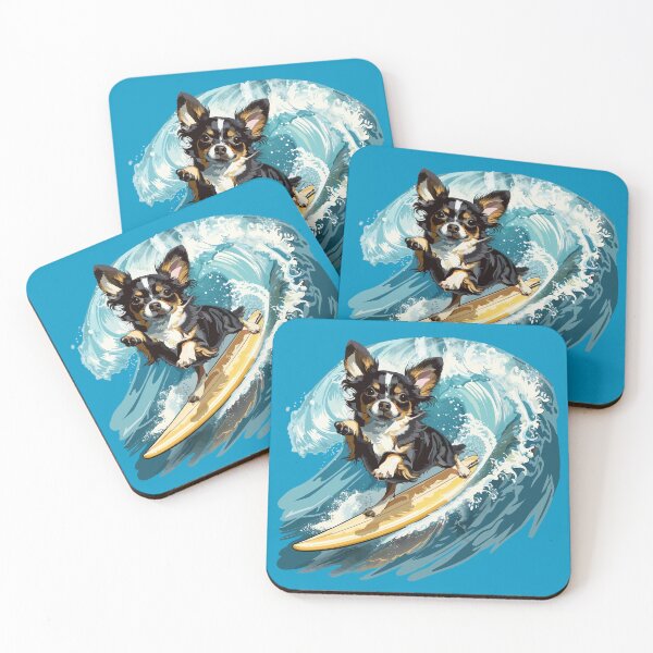 Item preview, Surfing Chihuahua designed and sold by VelvetRoom.