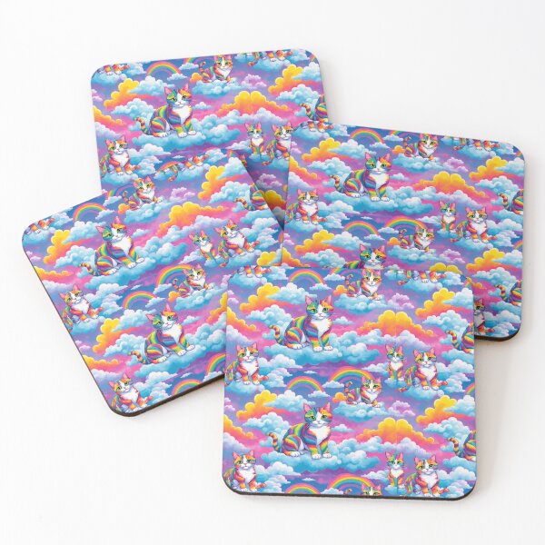Item preview, Cats in the rainbow clouds designed and sold by Soccer4ja9.