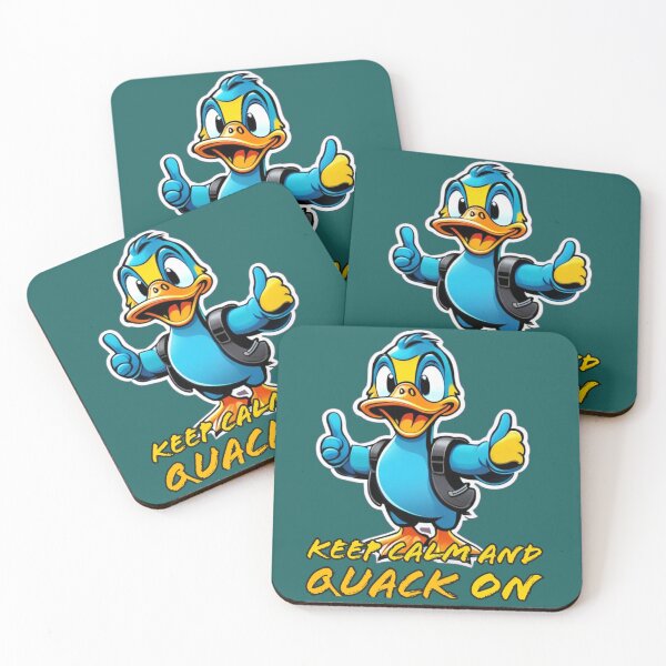 Item preview, Keep Calm And Quack On designed and sold by DesignPrePress.