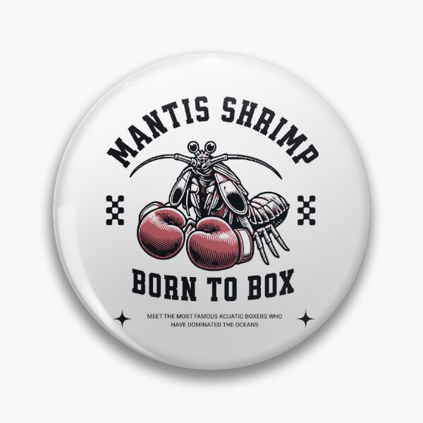 Artikelvorschau, Fangschreckenkrebs Born to Box Design entworfen und verkauft von CALIMASHIRTS.