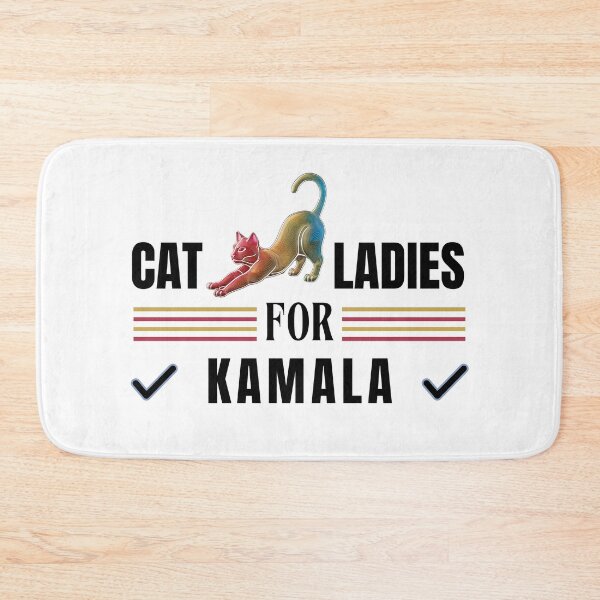Item preview, Cat Ladies For Kamala Harris, American Election, October 2024 Light Design designed and sold by Raise2Shine.