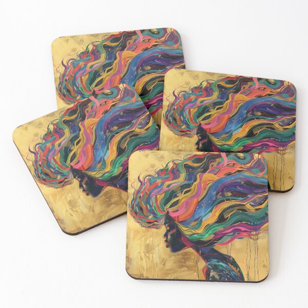 Item preview, Vibrant Energy Flow | Golden Moment designed and sold by FairX.