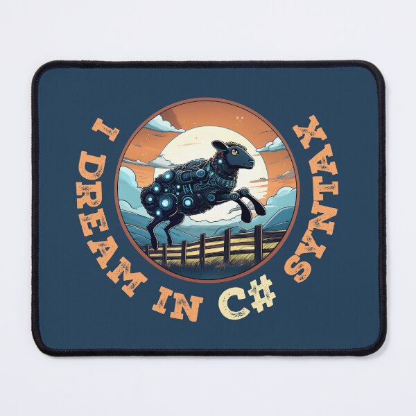Item preview, I Dream in C# Syntax designed and sold by darkskygear.