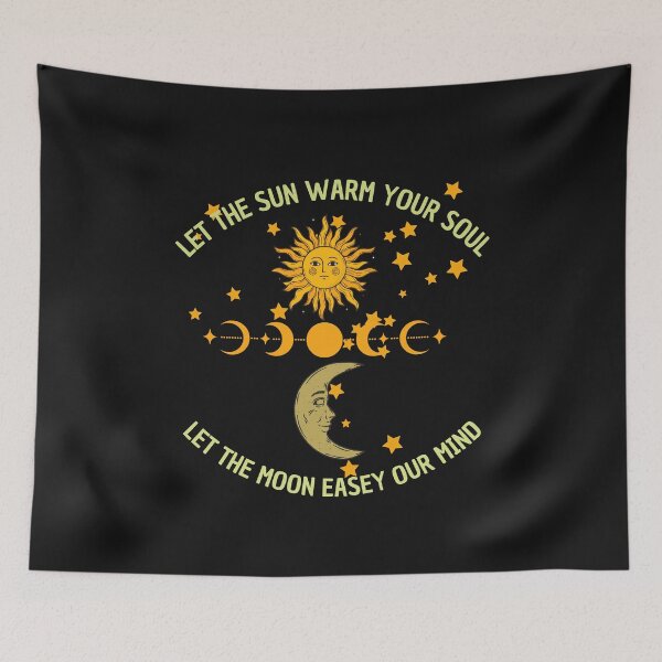 Item preview, Hippie Soul Let the Sun warm Your Soul Hippie Wiccan Peace designed and sold by Soufyan06.
