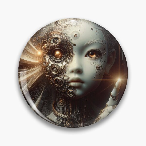 Item preview, Cyborg doll designed and sold by Vibranta Studio.