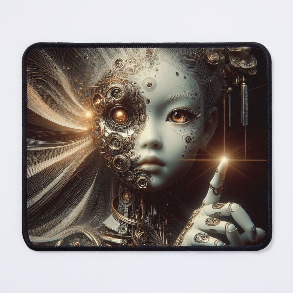 Item preview, Cyborg doll designed and sold by Vibranta Studio.