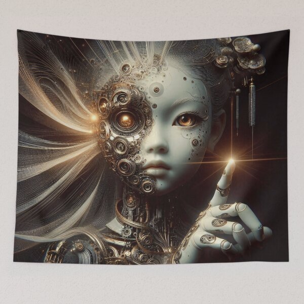 Item preview, Cyborg doll designed and sold by Vibranta Studio.