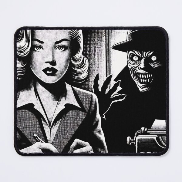 Item preview, Noir Suspense: The Typewriter’s Tale designed and sold by ZenOfAIarts.