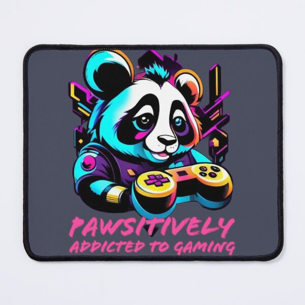 Item preview, Pawsitively Addicted To Gaming designed and sold by DesignPrePress.