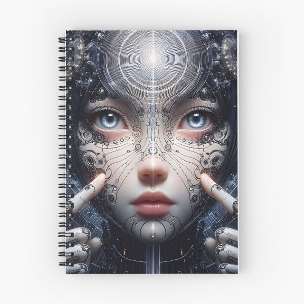 Item preview, Cyborg girl designed and sold by Vibranta Studio.