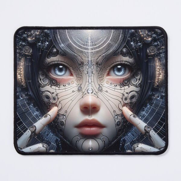 Item preview, Cyborg girl designed and sold by Vibranta Studio.