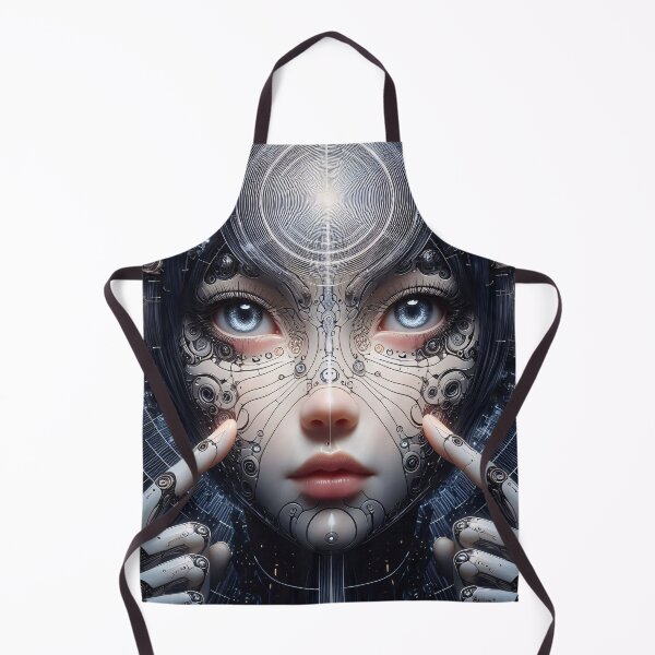 Item preview, Cyborg girl designed and sold by Vibranta Studio.