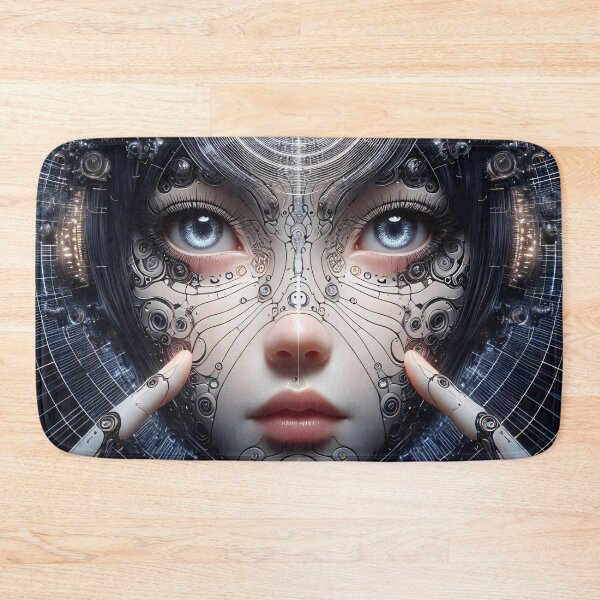Item preview, Cyborg girl designed and sold by Vibranta Studio.