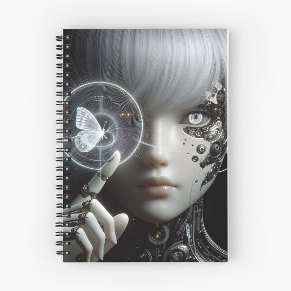 Item preview, Cyborg and butterfly designed and sold by Vibranta Studio.
