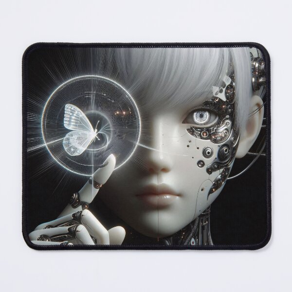Item preview, Cyborg and butterfly designed and sold by Vibranta Studio.