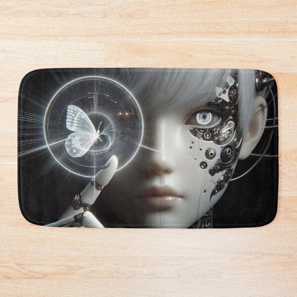 Item preview, Cyborg and butterfly designed and sold by Vibranta Studio.