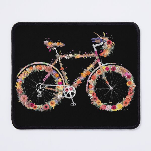 Item preview, Bicycle made of wild flowers designed and sold by JAGA-ALIME.