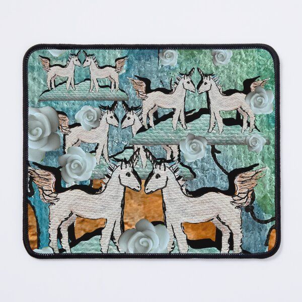 Item preview, Unicorns and roses designed and sold by LynseysArtShop.